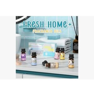 SoulOrigin Fresh Home Set 6x10ml Beach Sage Lavender Lemon Citrus Cotton